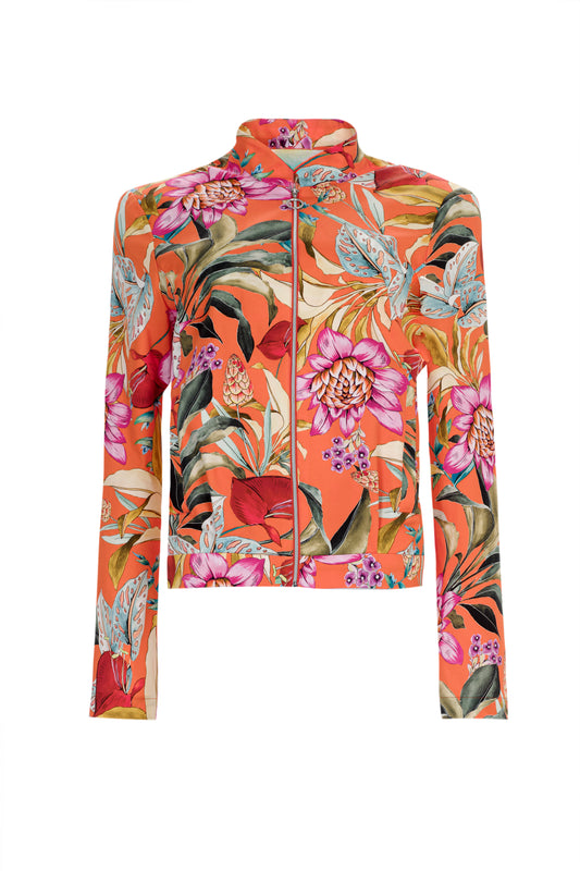 Floral Print Jacket 