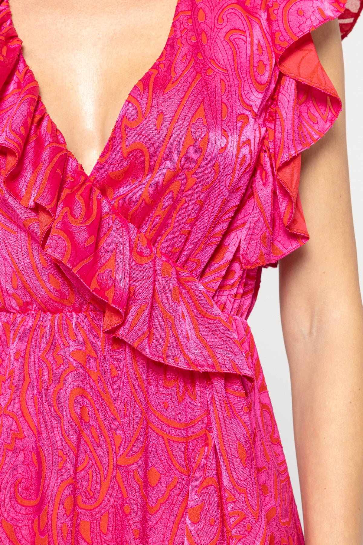 Printed Viscose Dress