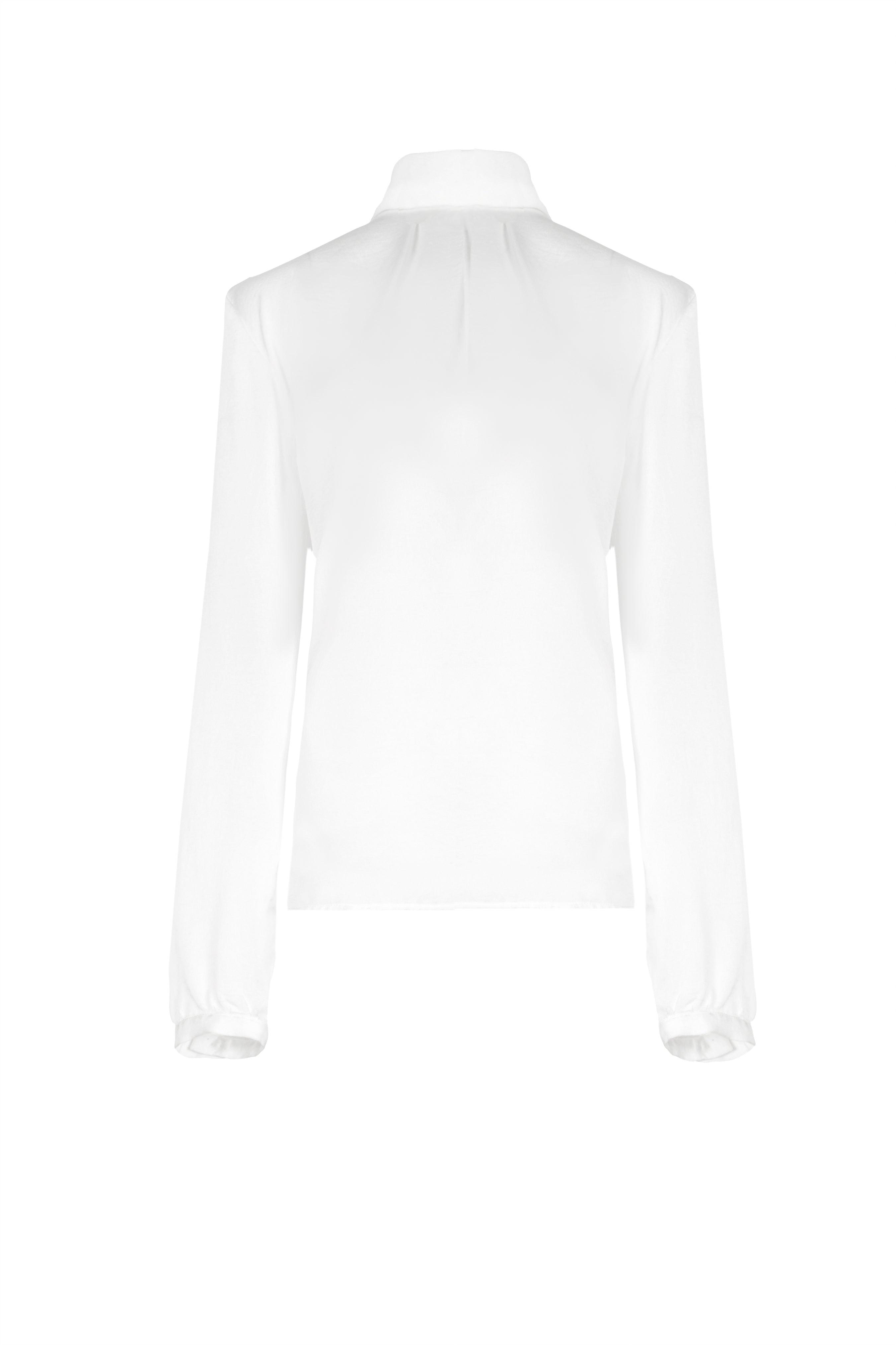 Long Sleeve Turtleneck Blouse