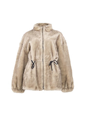 Collared Fur Coat