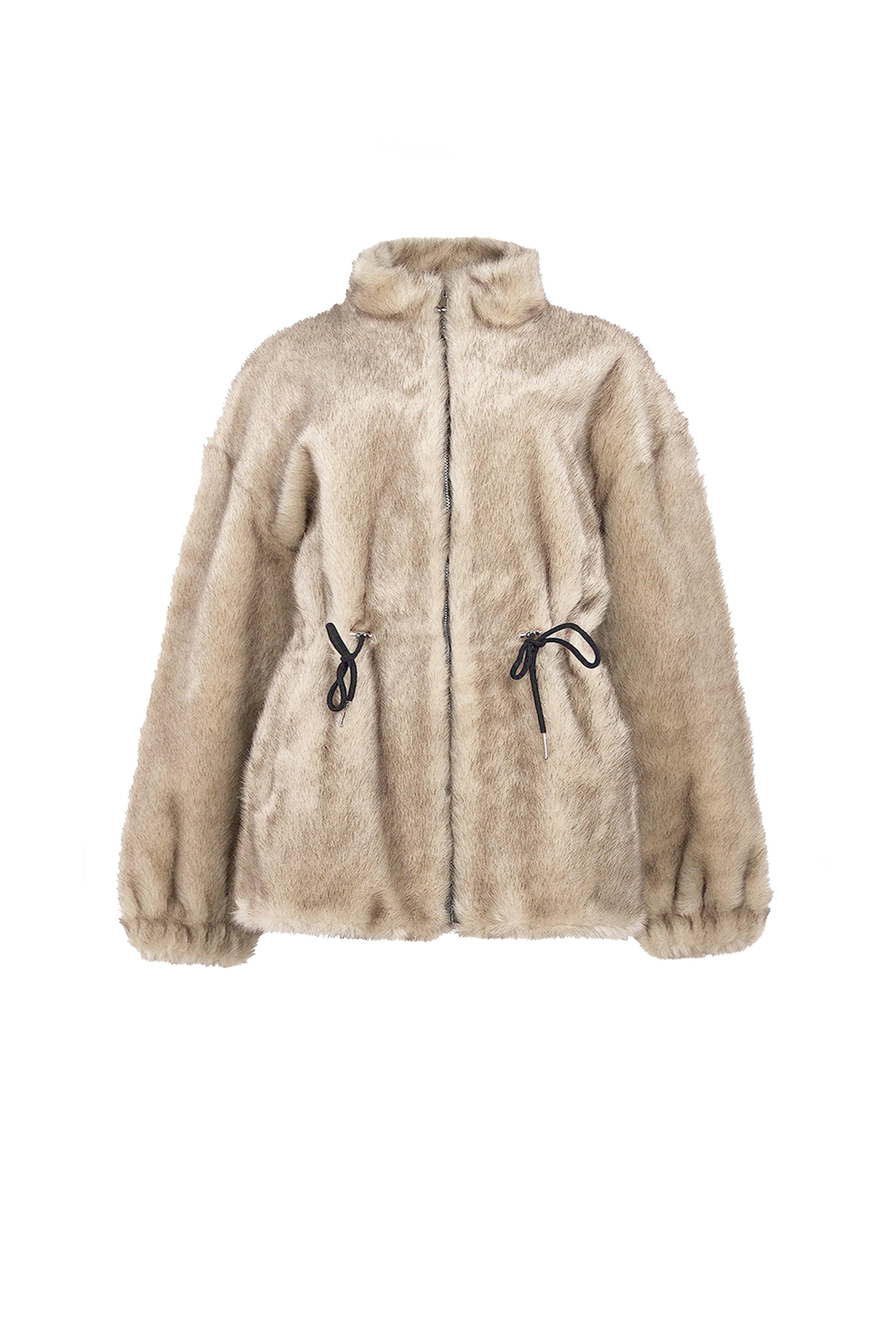 Collared Fur Coat