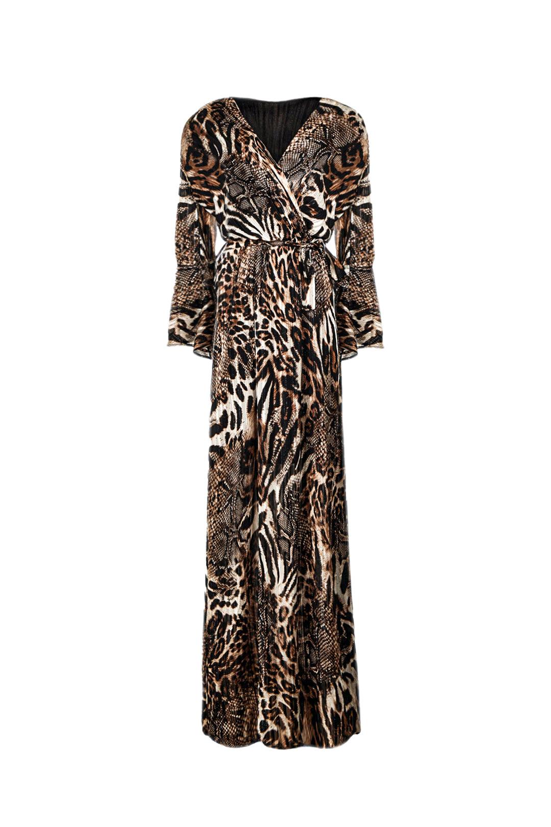 Animal Print Maxi Dress