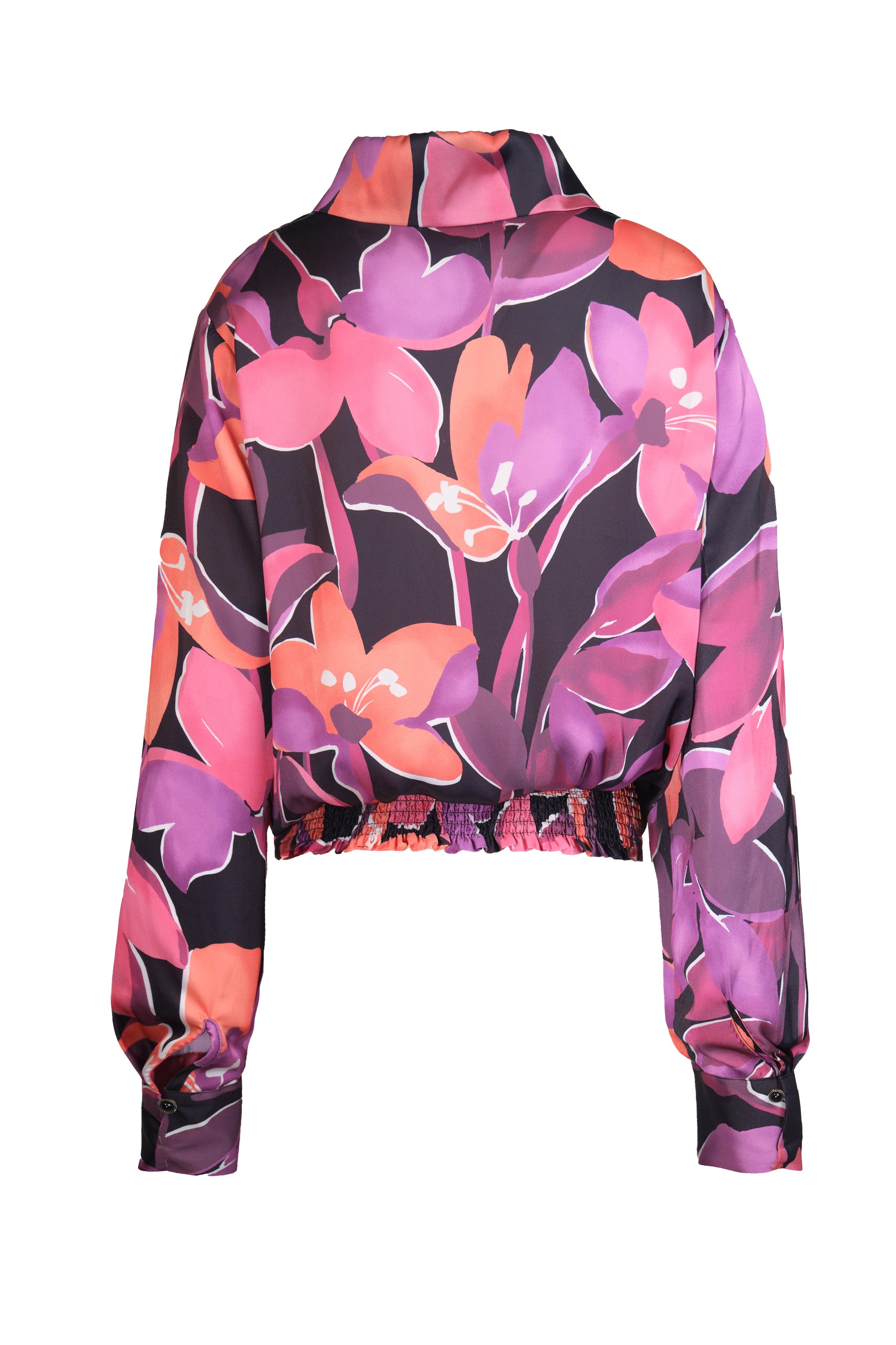 Colorful Flower Blouse