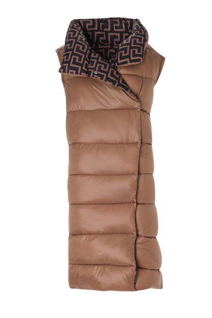 Double-Sided Puffer Vest Jacket