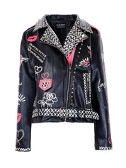 Punk Studded Biker Jacket