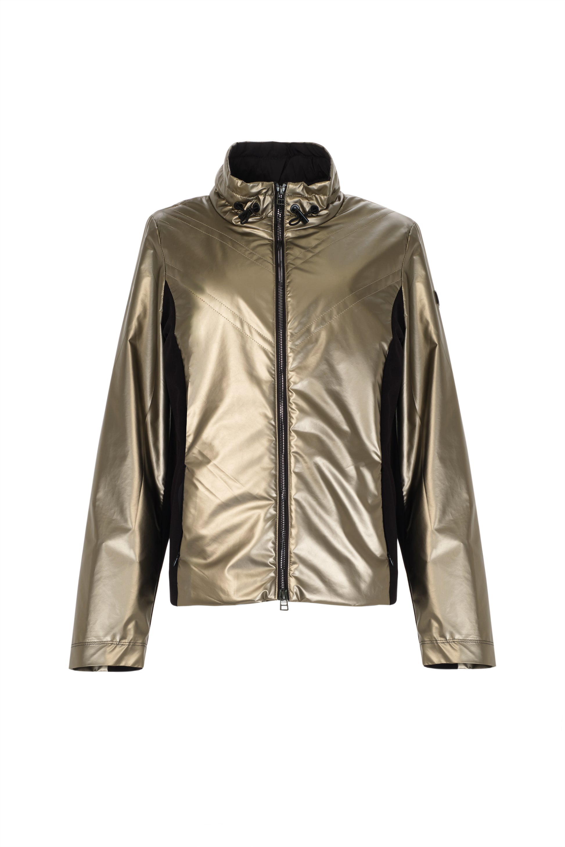 Metallic Zip Jacket