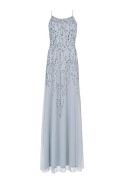 Sequin Tulle Maxi Dress