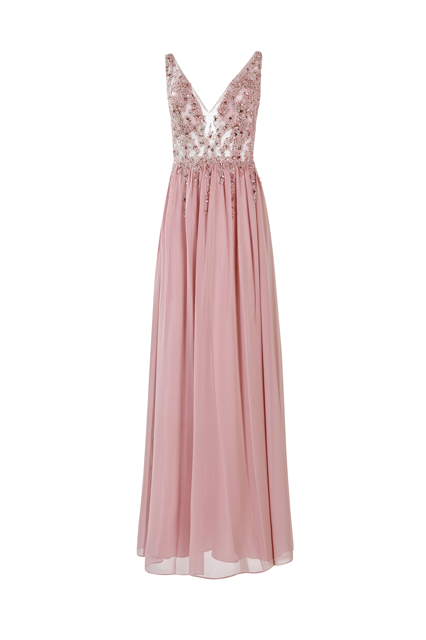 Beaded Bodice Floaty Dress