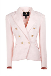 Double Breasted Lapel Blazer