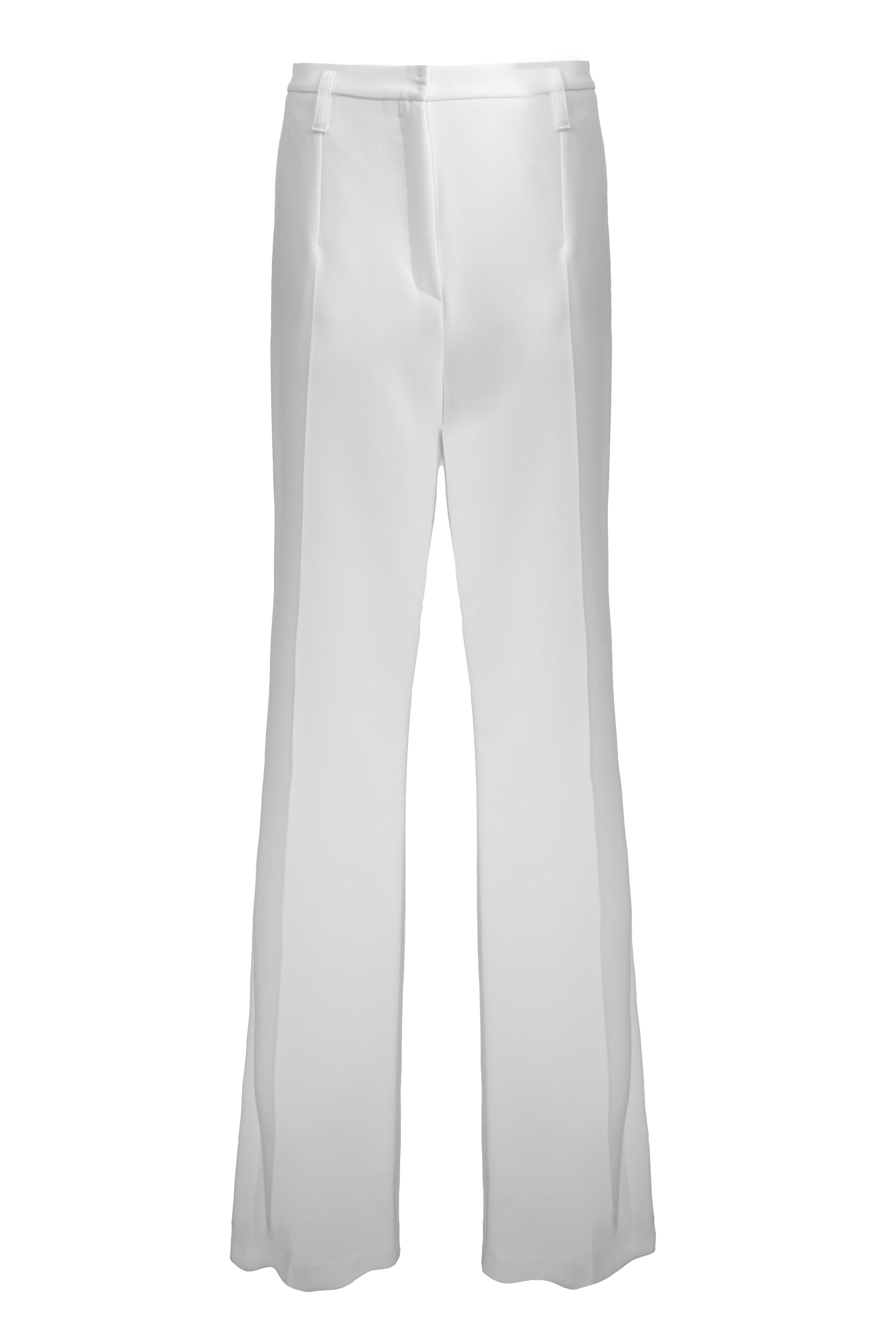 High-Rise Straight Pants