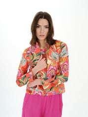 Floral Print Jacket 