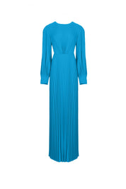 Pleated maxi dress