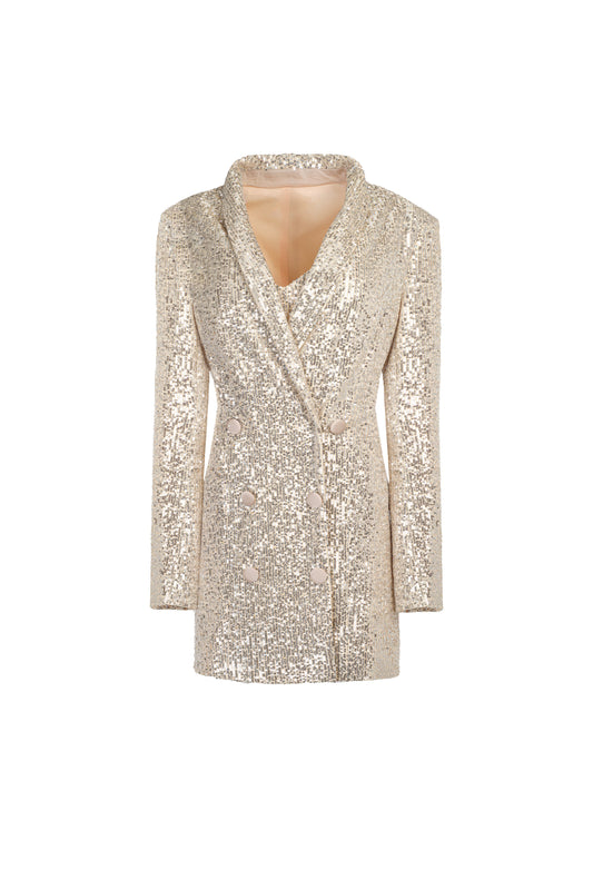 Sequin Blazer and Camisole Twins