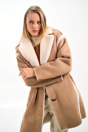 Janneke Fur Lined Coat