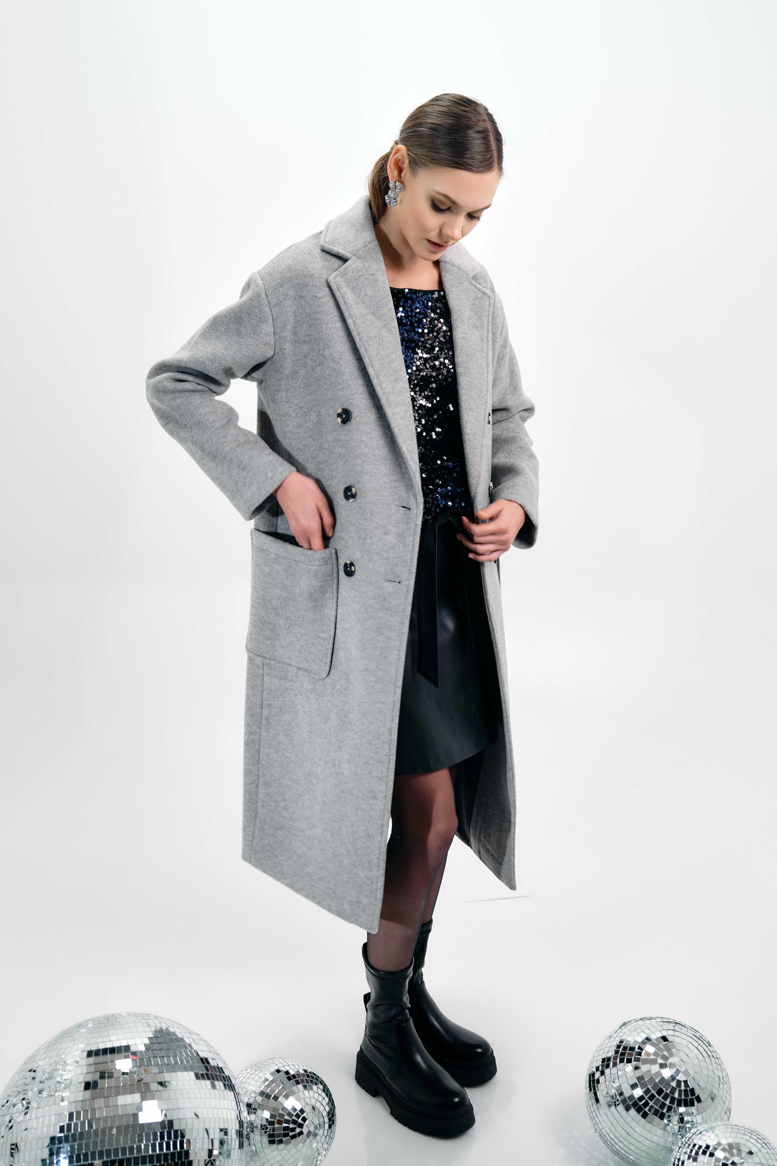 R&P MANTEAU GRIS