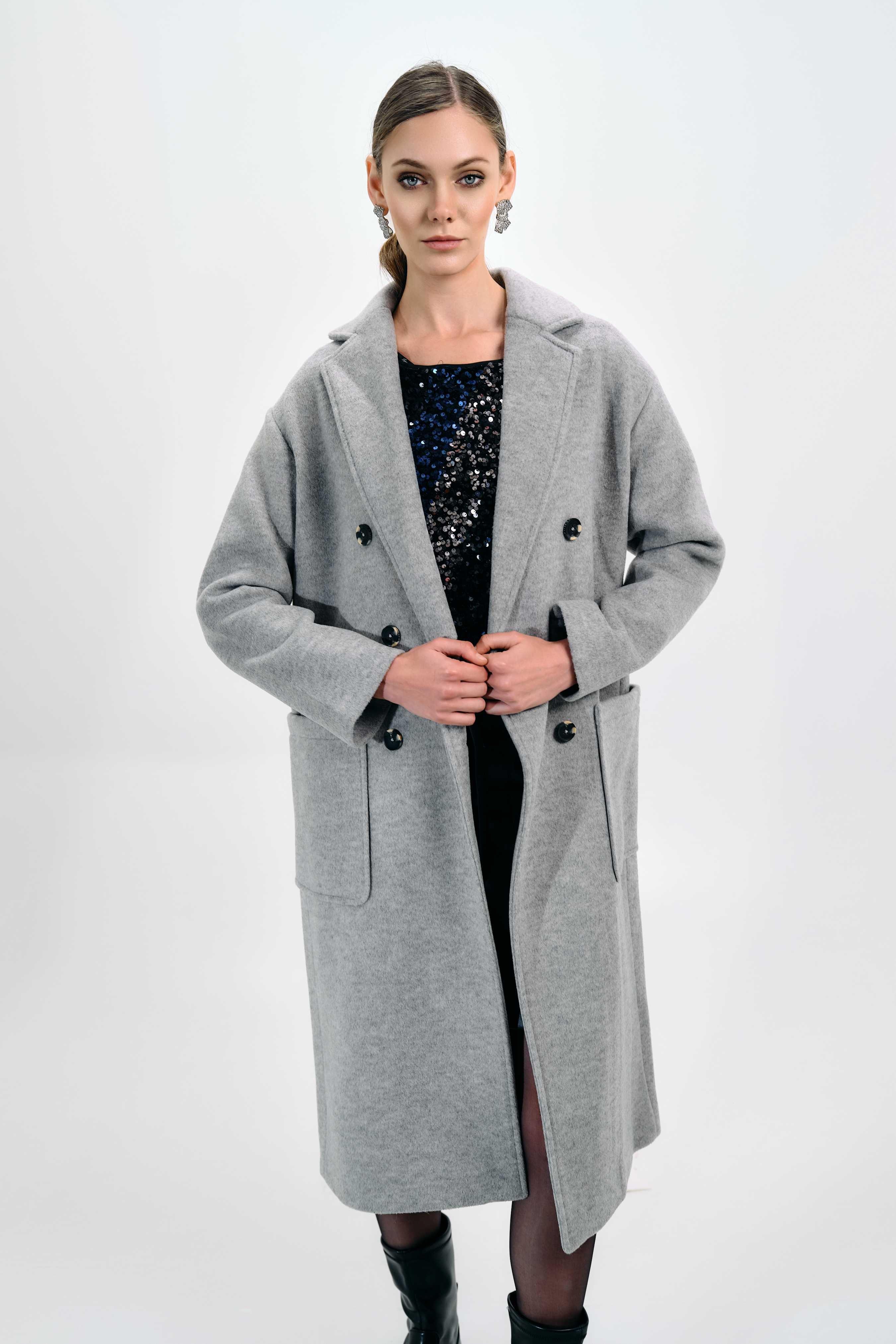 R&P MANTEAU GRIS