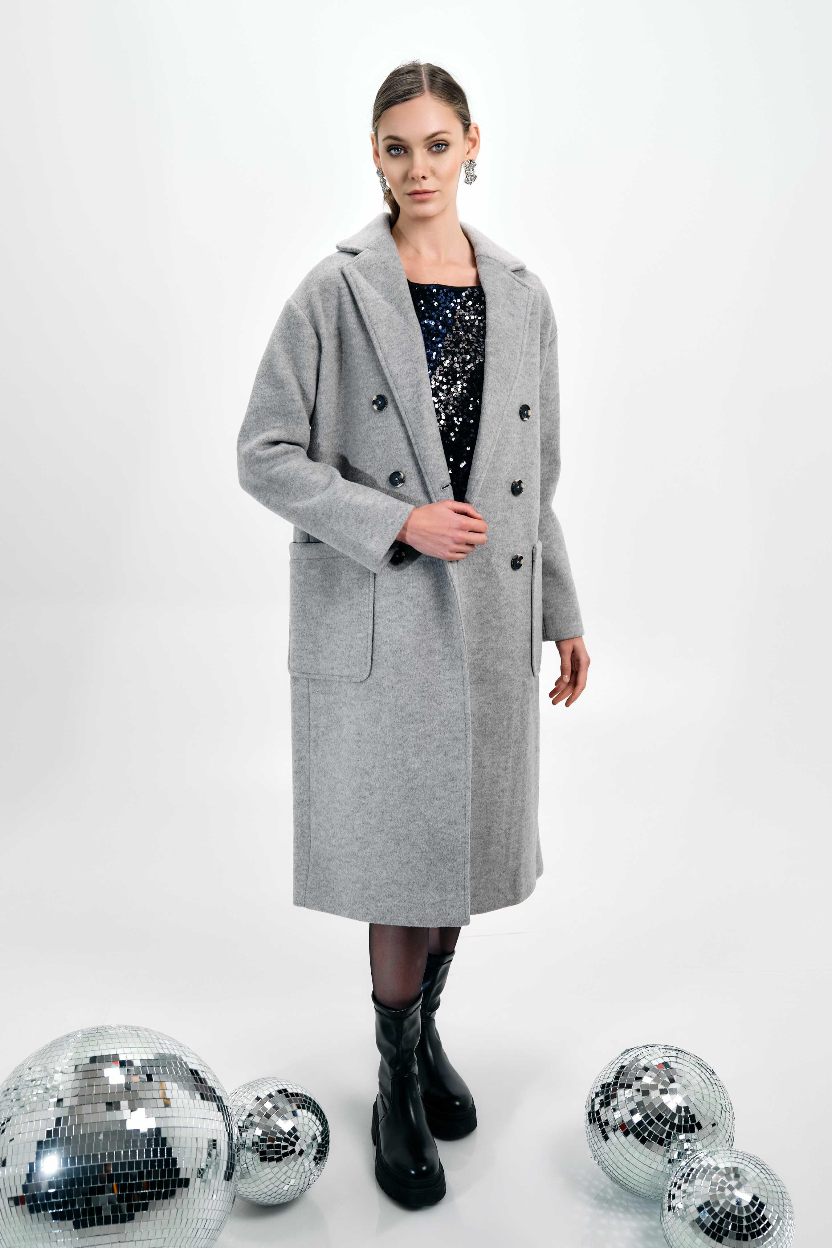 R&P MANTEAU GRIS