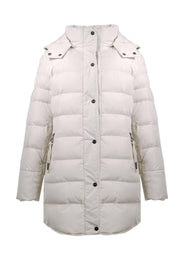 Hooded Quilted Padded Jacket