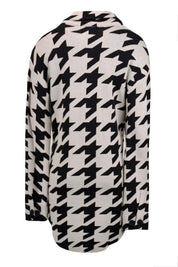 Black and White Houndstooth Jacket