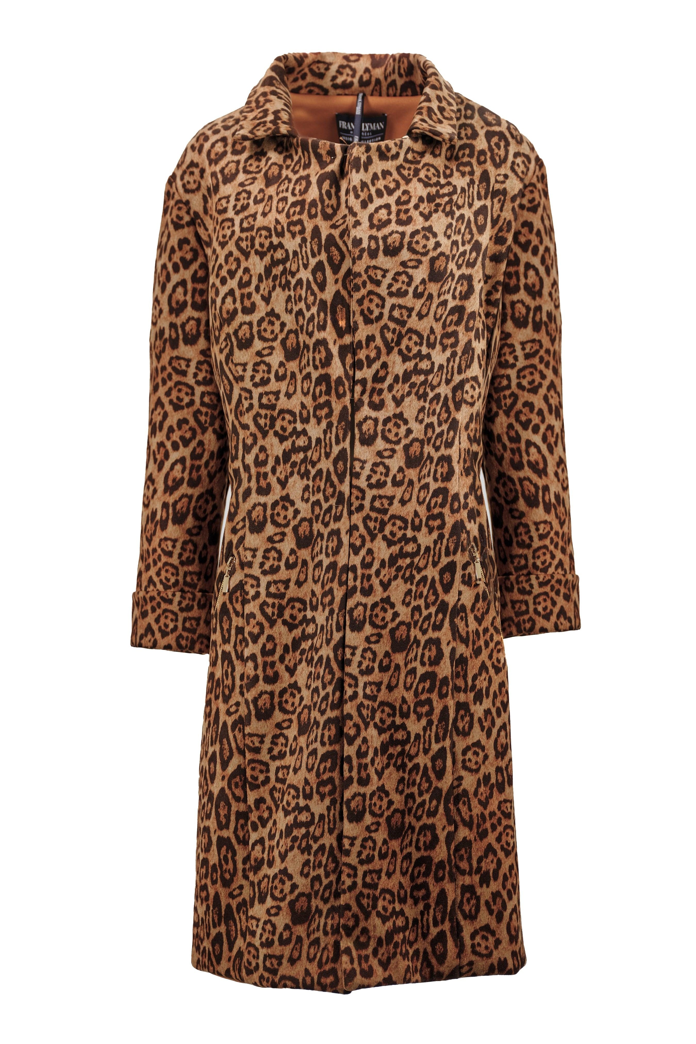 Leopard Double Breasted Jacket