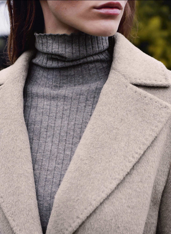 Wool Belted Coat