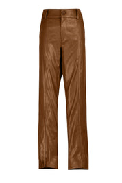 Leather High Waist Pants