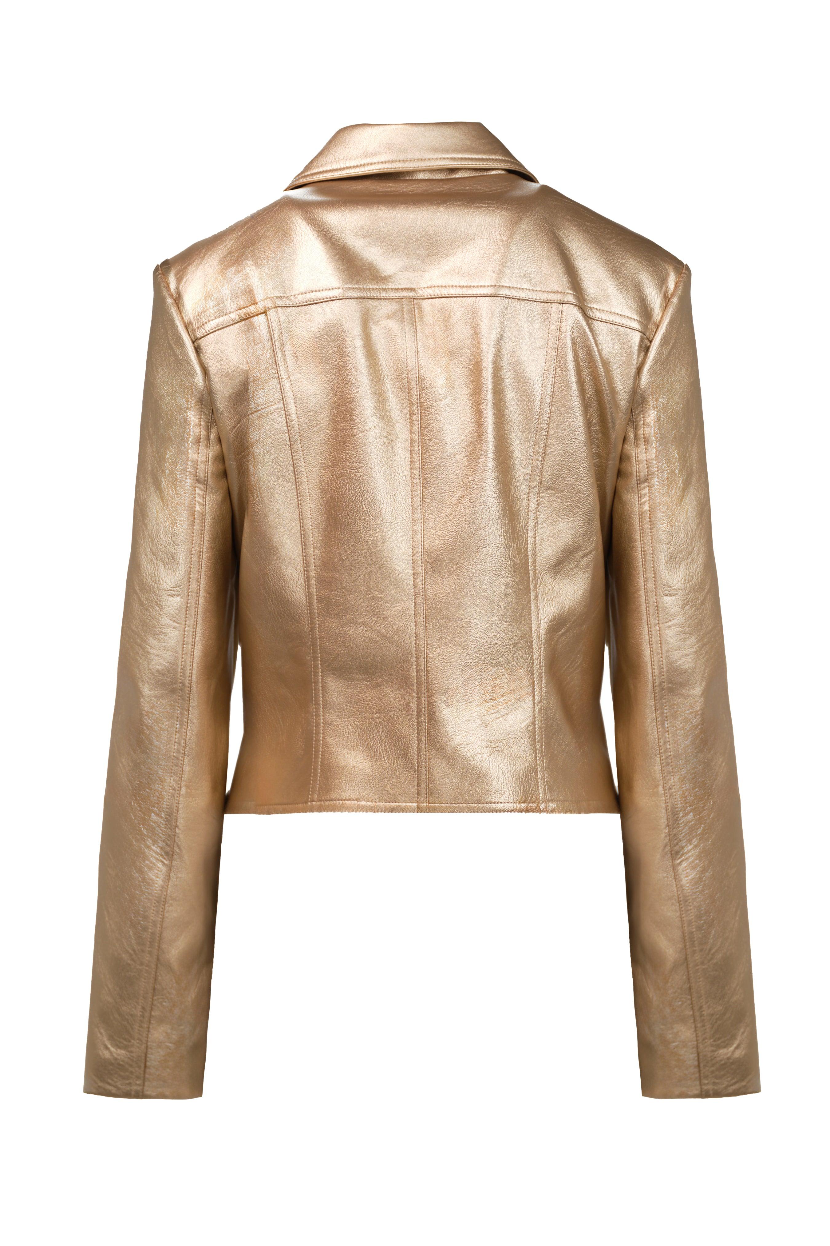 Gold Double Breasted Jacket