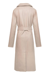 Edinia Leather Trench Coat