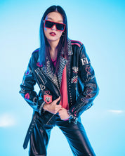 Punk Studded Biker Jacket