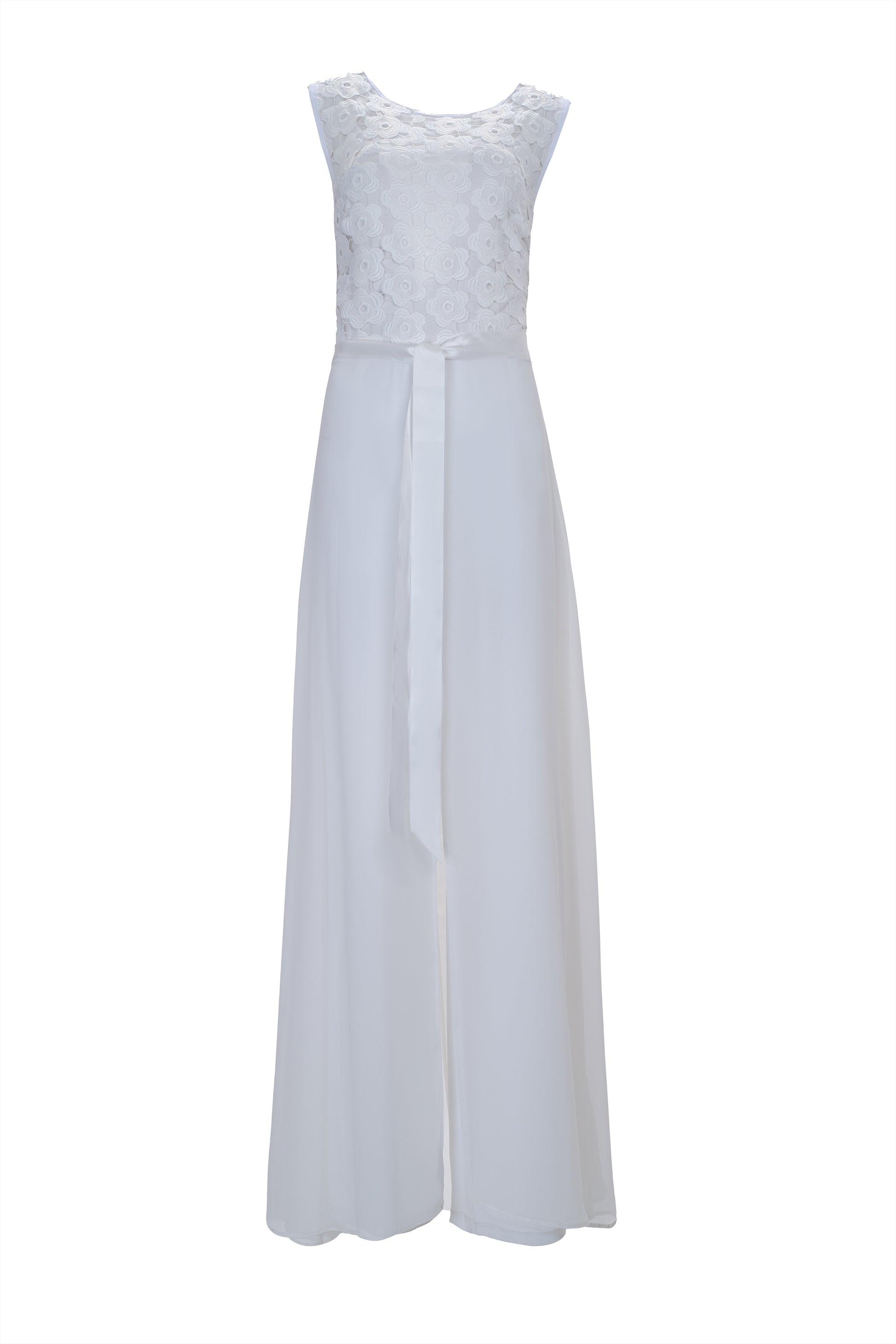 Bridal Jumpsuit with Convertible Skirt