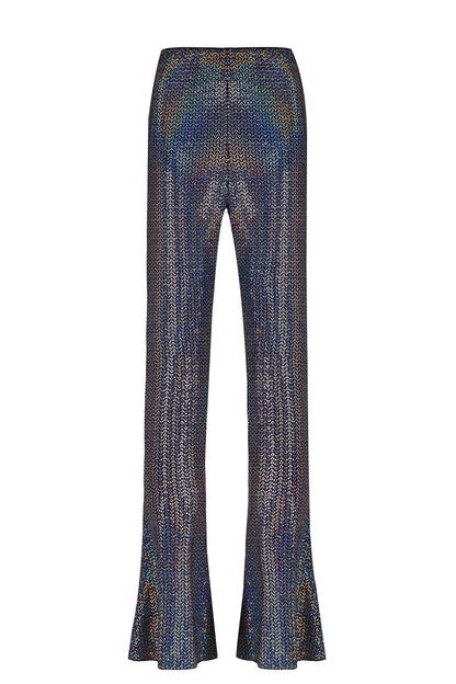 Embellished Flare Trousers