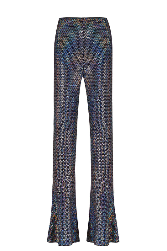 Embellished Flare Trousers