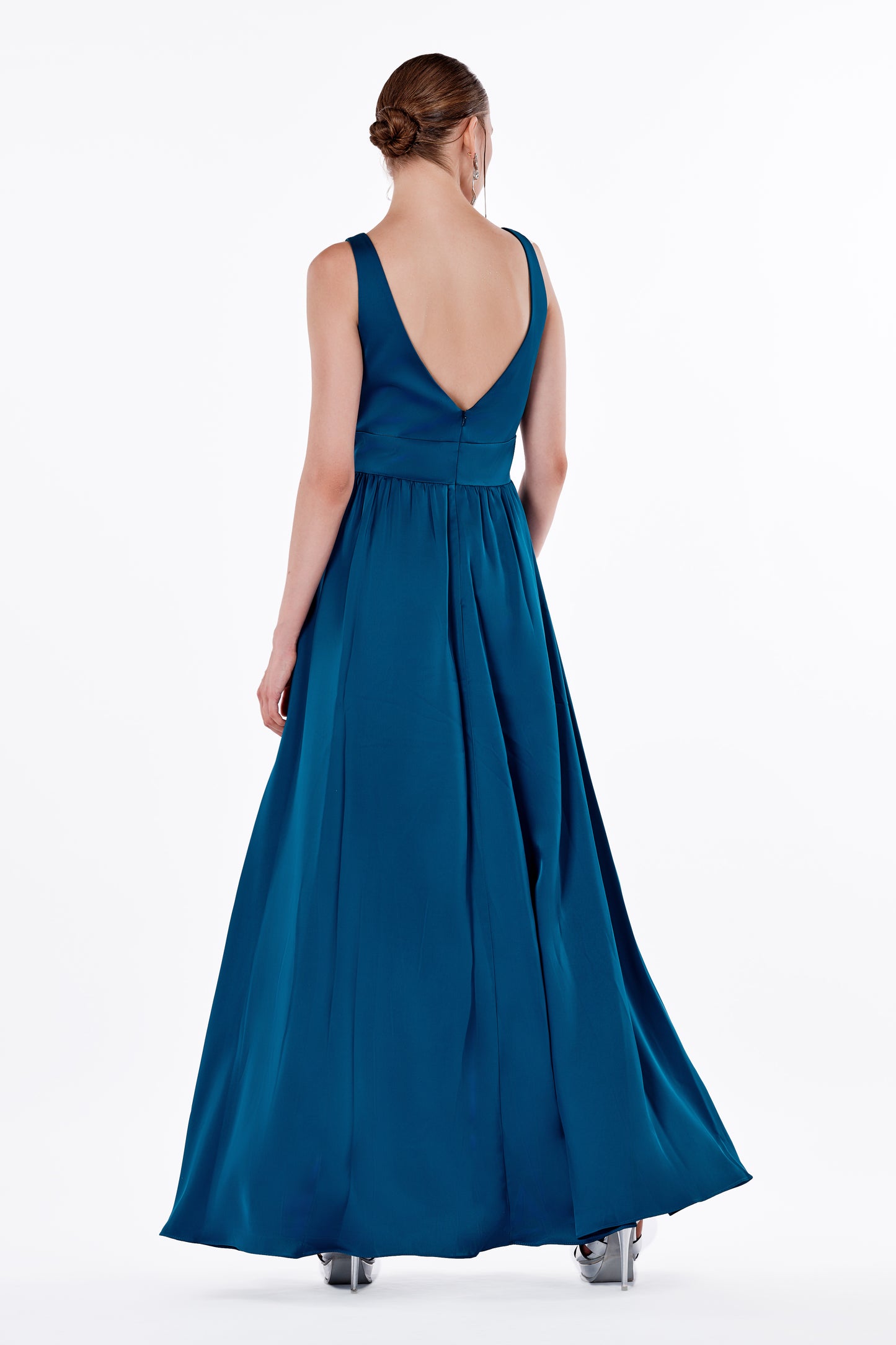 Exotic Blue Designer Dress